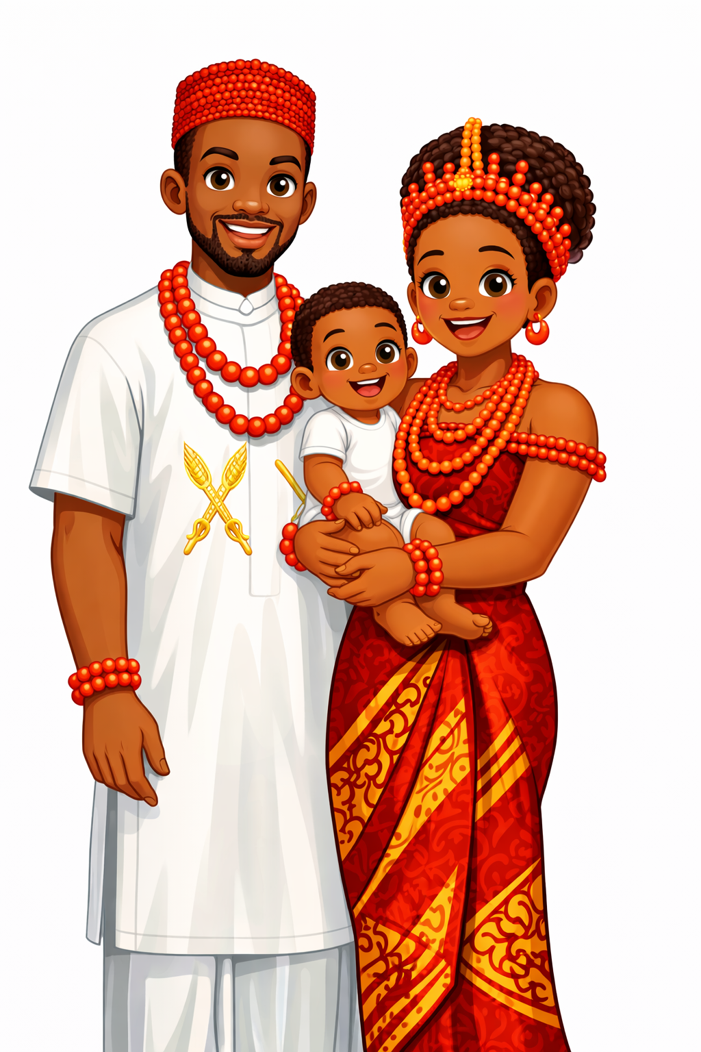 Zedo parents with baby